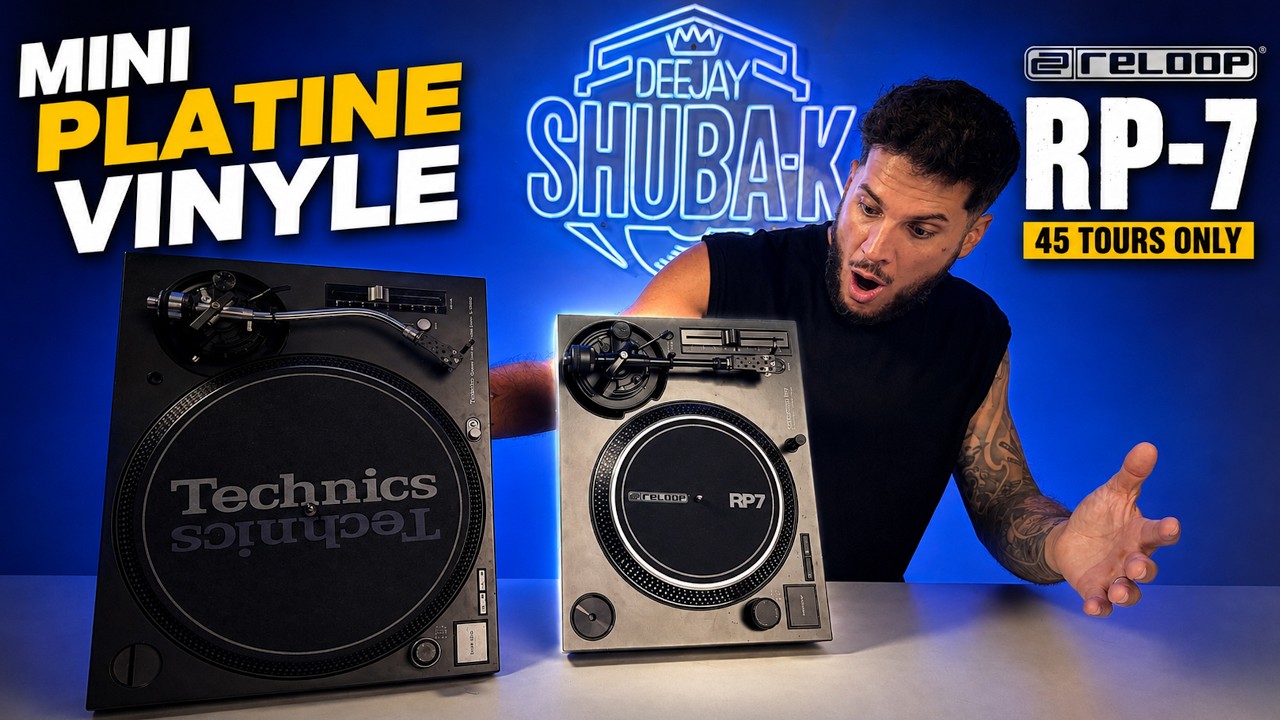 Reloop RP-7 : la MINI platine 45 tours qui peut remplacer tes Technics ?