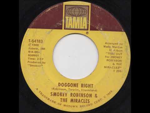 Smokey Robinson & The Miracles - ‎Doggone Right (1969)
