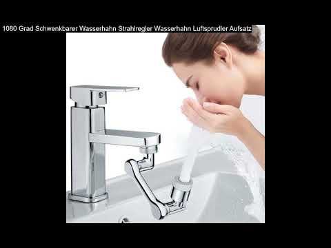 1080 Grad Schwenkbarer Wasserhahn Strahlregler Wasserhahn Luftsprudler Aufsatz