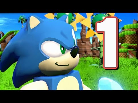 Lego Dimensions: Sonic the Hedgehog Part 1 GREEN HILL Zone Gameplay Walkthrough