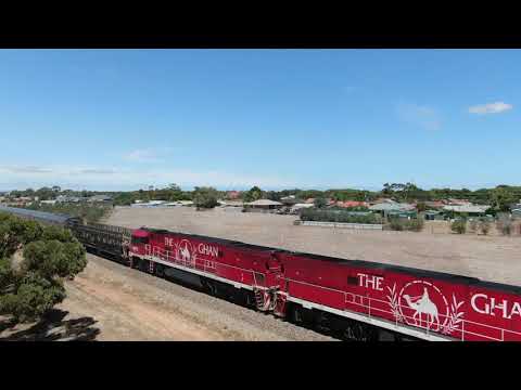 NR109 + NR75 (Ghan locos) Two Wells