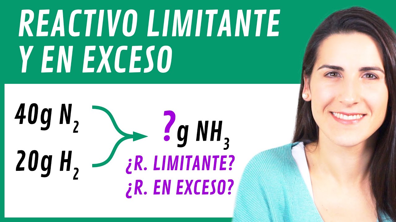 REACTIVO LIMITANTE y en EXCESO 🟩 Estequiometría