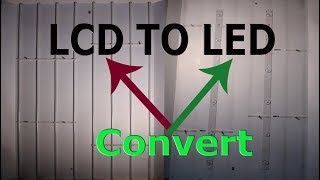 How to convert LCD tv to LED tv.#Pro Hack