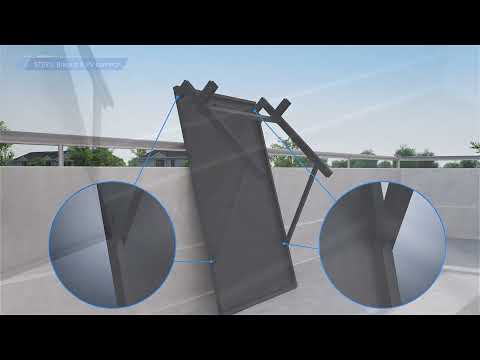 Video: Montage Betonbalkon-Halterung