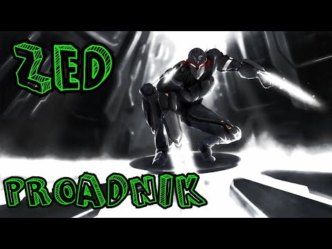 ZED - Jak grać zedem - Poradnik Leauge of Legends Sezon 4
