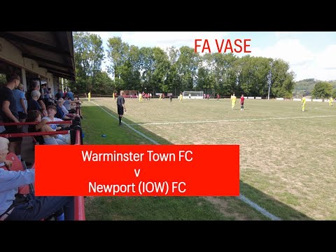 Warminster Town v Newport (IOW) - FA Vase