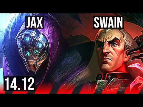 JAX vs SWAIN (TOP) | 6/0/2, 66% winrate, Dominating | NA Challenger | 14.12