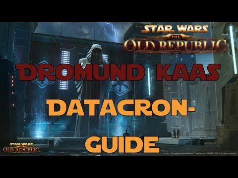 Star Wars: The Old Republic - Datacron-Guide: Dromund Kaas (Imperium)