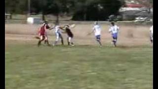 preview picture of video 'St Pats JRL Under 14 v Blayney try 2008'