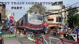 TẾT TRAIN COMPLETION (VietNam Railways) | January 26-January 31 (PART 1) | VietNam Railways