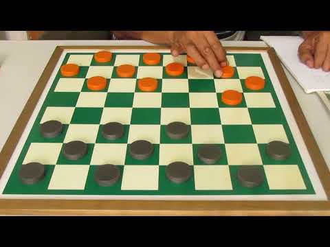 CURSO DE DAMAS AULA 08 GOLPE AB CENTRAL