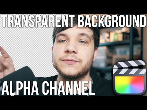 Export a TRANSPARENT Background - Alpha Channel in Final Cut Pro X (Tutorial)