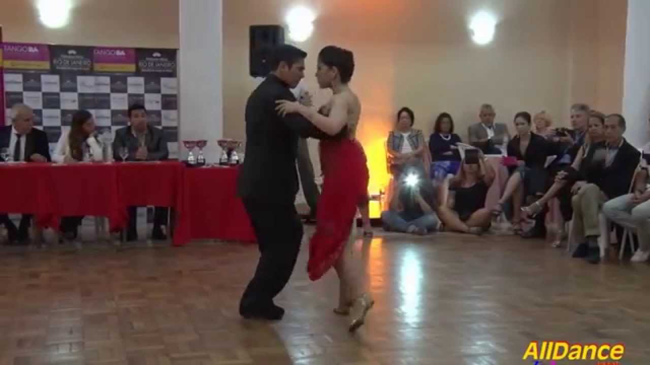 Juliano Andrade & Paula Emerick - Tango de pista - Preliminar Oficial do Mundial de Tango RJ, 2015