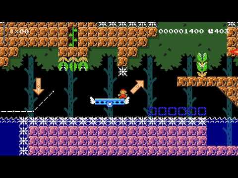 Forest Splash by NinteniumZ 🍄 Super Mario Maker 2 ✹Switch✹ #awb