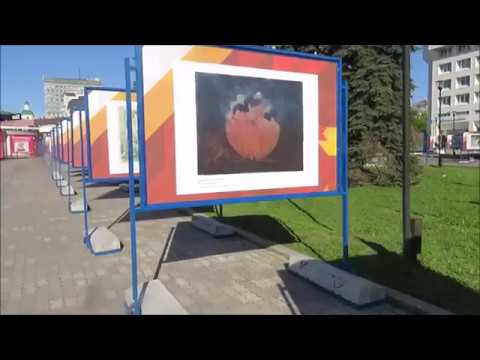 Выставка рисунков на тему ВОВ