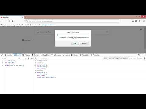 Running Javascript Codes Using Mozilla Firefox