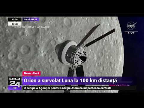 Misiunea Artemis a ajuns la Lună