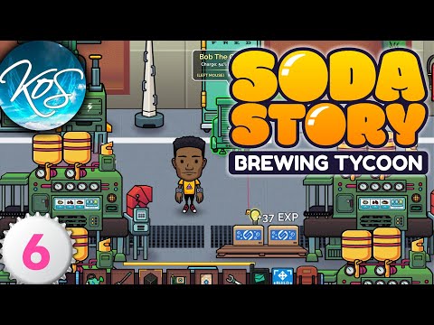 Soda Story: Brewing Tycoon 6 - NEW WAREHOUSE, MORE PRODUCTION! - First Look, Let's Play