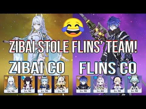 Zibai’s Best Team – She Stole Flins’ Team 😂 | Spiral Abyss 12 | Genshin Impact