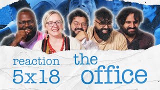 What are Bob and Phyllis Doing?! - The Office - 5x18 Blood Drive - Group Reaction