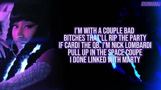 Nicki Minaj - Motorsport (Original Verse - Lyrics)