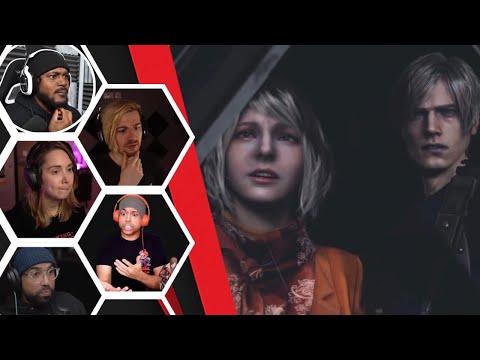 Lets Player's Reaction To Leon Finding Ashely - Resident Evil 4:Remake