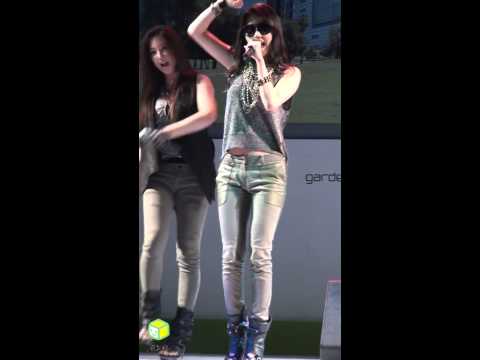 100610 4Minute Gayoon - HuH @ Garden 5 Concert