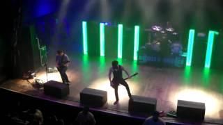 August Burns Red- Leveler live w/ dual drum solo- 1/27/12