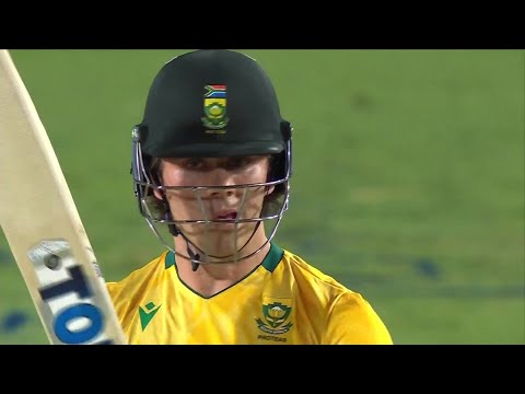 Dewald Brevis 53 runs vs Australia | 3rd T20I - AUS vs SA
