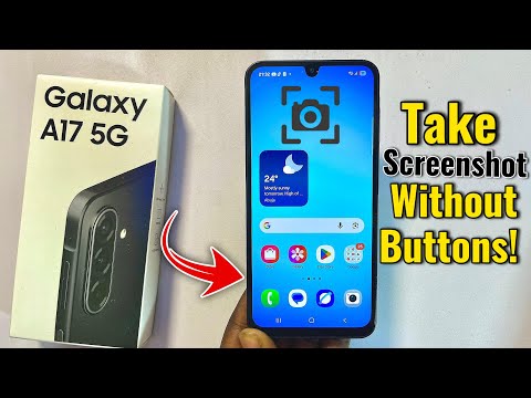 Samsung Galaxy A17 5G: How to Take Screenshot Without Buttons! 
