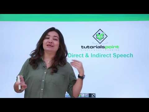 English Grammar Direct and Indirect Speech
