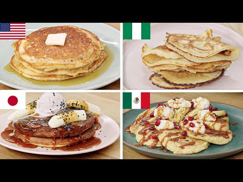 How Pancakes are Made in 11 Countries