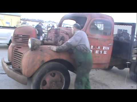 Seized Motor 46 Dodge Truck
