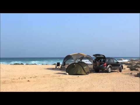 Oman: Camping on Fins Beach - November 2014