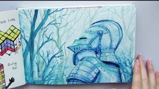 Watercolor Sketchbook Tour