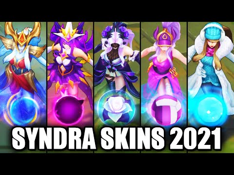 All Syndra Skins Spotlight 2021 - Withered Rose Latest Skin (League of Legends)