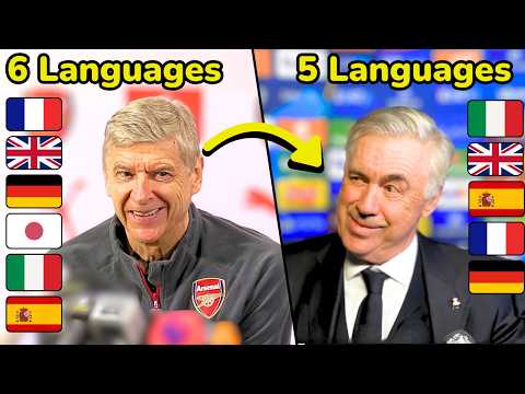 They Speak HOW MANY Languages?! (Wenger, Ancelotti & More)