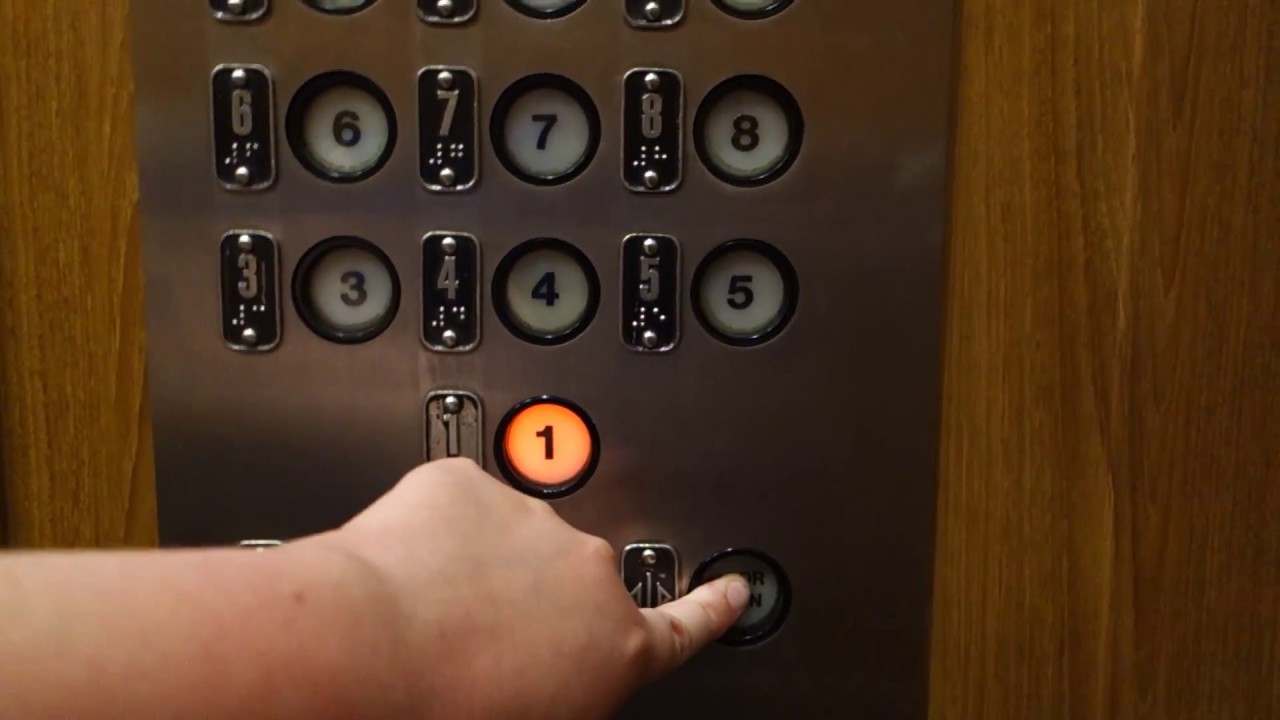 Vintage 1960's Westinghouse Selectomatic Traction Elevators at 450 Sutter St., San Francisco, CA