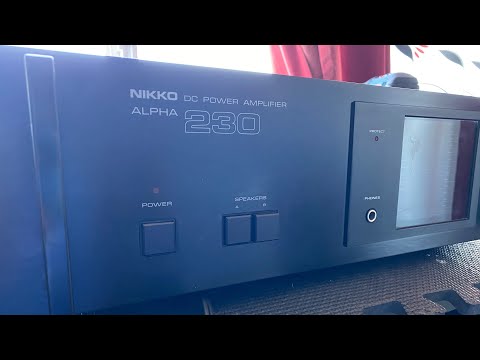 Nikko DC Power Amplifier ALPHA 230 * Japan* 120 WPC