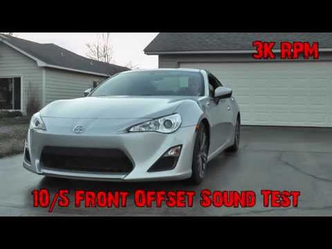 GReddy: EVOlution GT Exhaust: Professional Sound Test - Scion FR-S