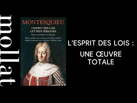 Aurélia Gaillard et Catherine Volpilhac-Auger - L'Esprit des lois, une œuvre totale