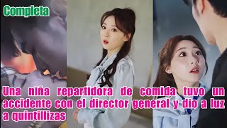 Una niña repartidora de comida tuvo un accidente con el director general y dio a luz a quintillizas