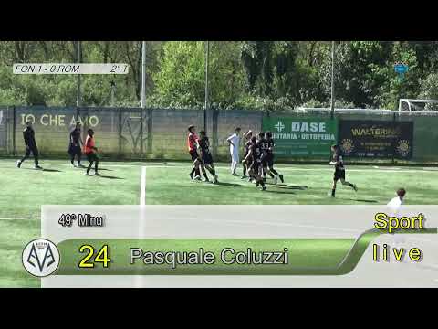 U17 elite Campionato 2024-2025 24° giornata Fonte Meravigliosa vs Romulea Highlights