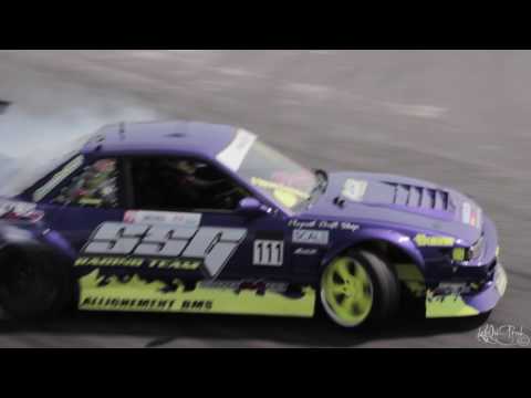 Bass Gauthier Leading Simon Shaffner - Formula Drift Canada World 2015