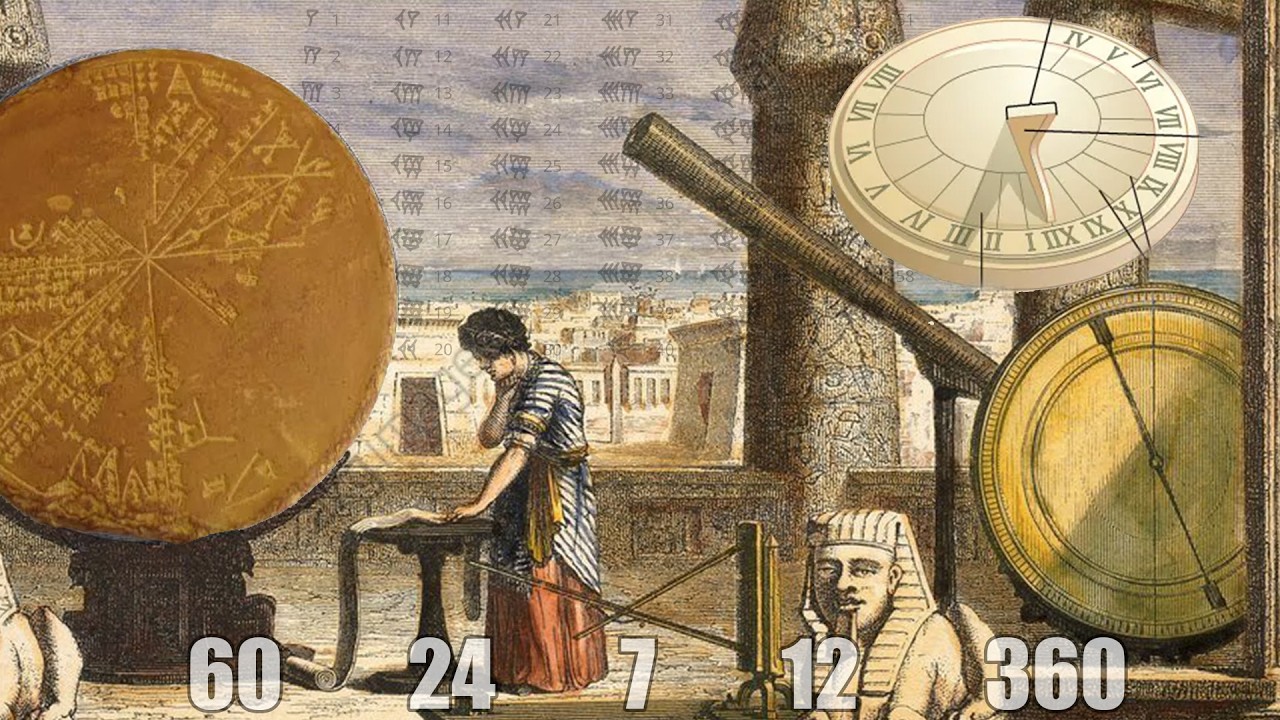 ¿Por qué 60 minutos, 24 horas, 7 días, 12 meses, 360°? La historia del tiempo y los calendarios.