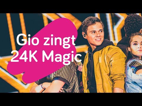 Gio toont z'n beste dansmoves op 24K Magic