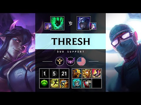 Thresh Support vs Shen - NA Master Patch 25.17