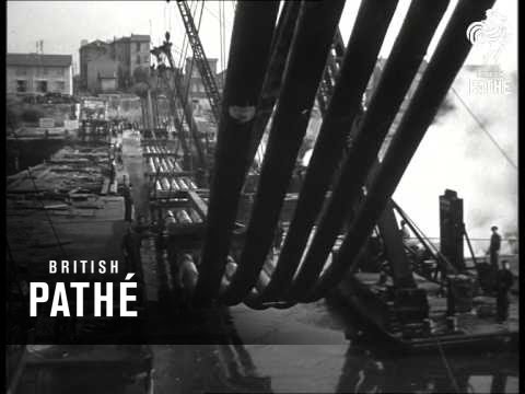 Lacq Gas Pipe Line In Paris (1959)