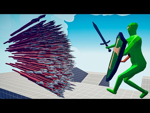 ZOMBIE KNIGHT vs EVERY GOD - Totally Accurate Battle Simulator TABS