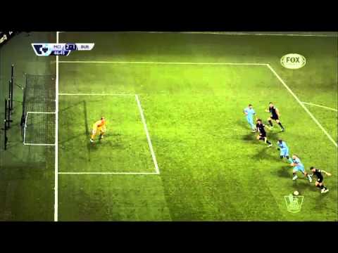 Gol Premier League Manchester City vs Burnley 2-2 - Giornata 19